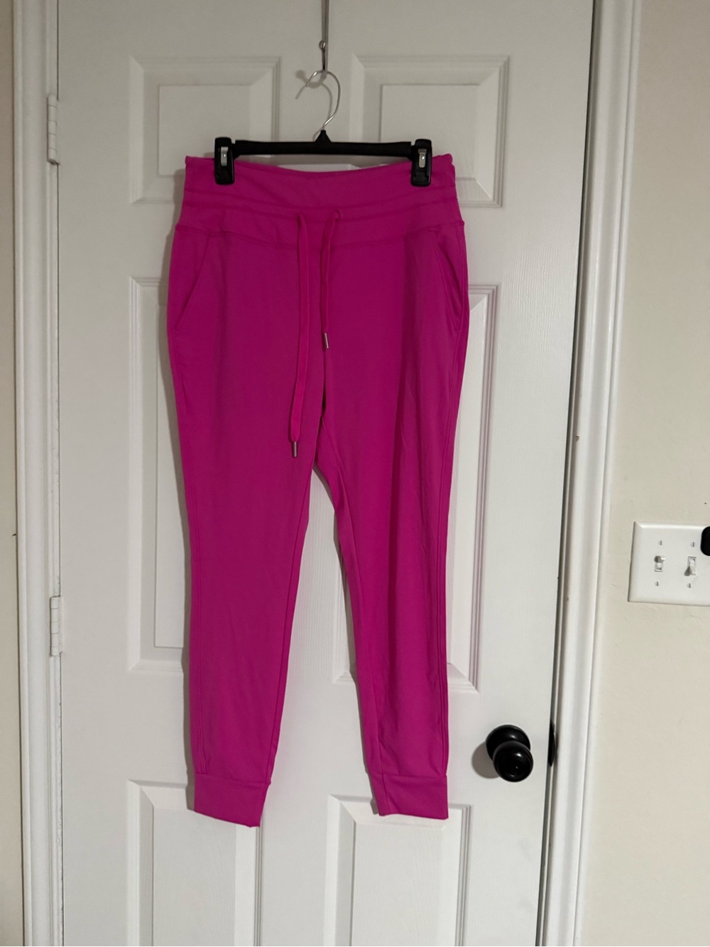 HALARA SoftlyZero™ Plush High Waisted Drawstring Pocket Plain Full Length Jogger